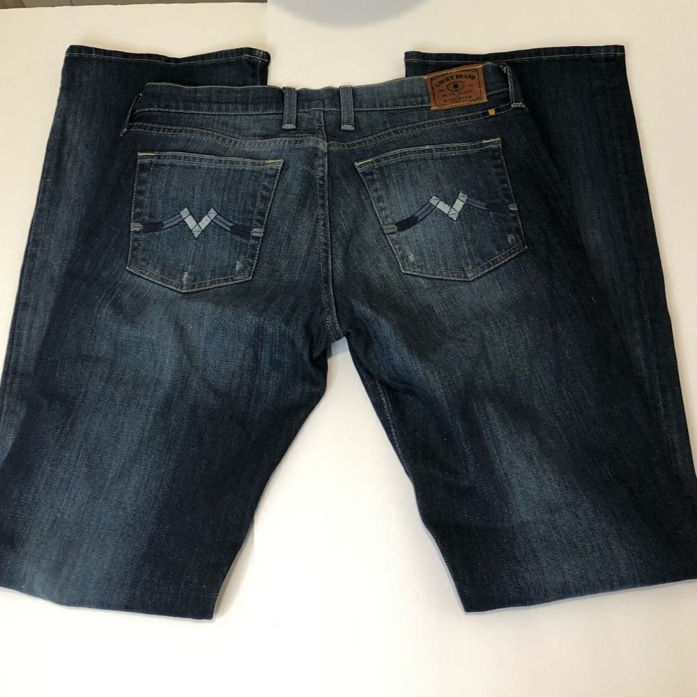 Lucky Brand dark denim sweet n low jeans size 6 - Picture 10 of 16